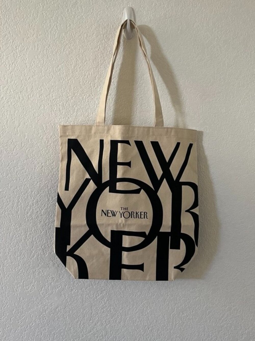 NEW The New Yorker Classic Canvas Tote Bag